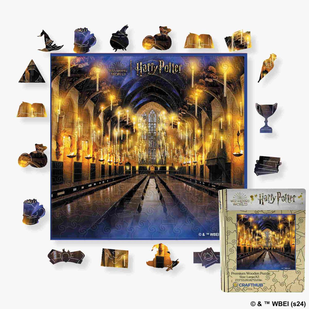 Winning Moves CAMERE SALA-500 PEZZI, Colore Puzzle Harry Potter, La Winning Moves CAMERE SALA-500 PEZZI, Colore Puzzle Harry Potter, La