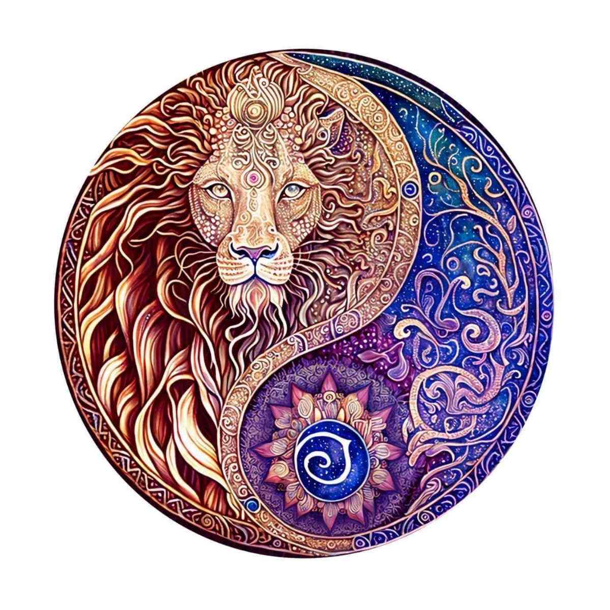 Lion Yin Yang - Puzzle