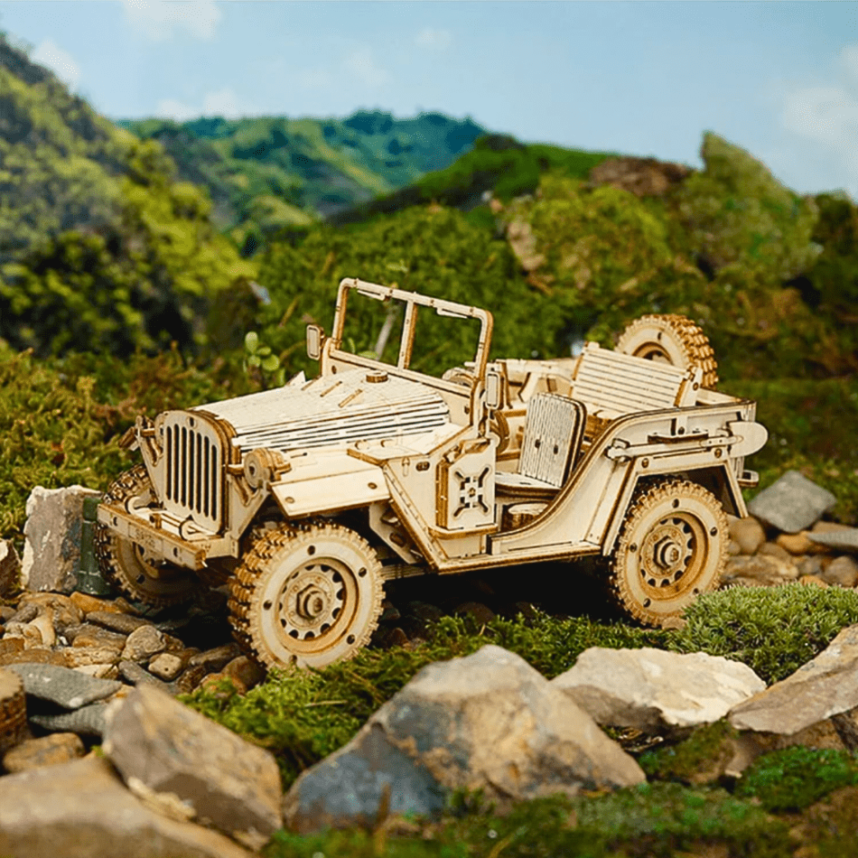 3D Puzzle Army Jeep 3D Puzzle Army Jeep Scale Model 3D Puzzle