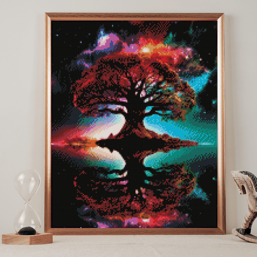 15.7" x 19.7" (40x50cm) Tree Of Life - Diamond Painting Kit