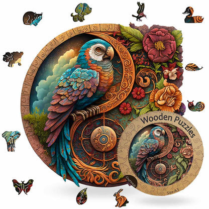 Perroquet Yin Yang - Jigsaw Puzzle