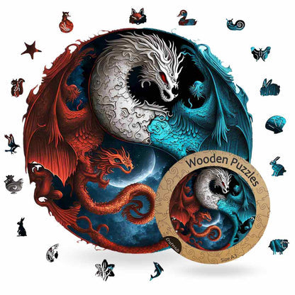 Le dragon Yin Yang - Puzzle