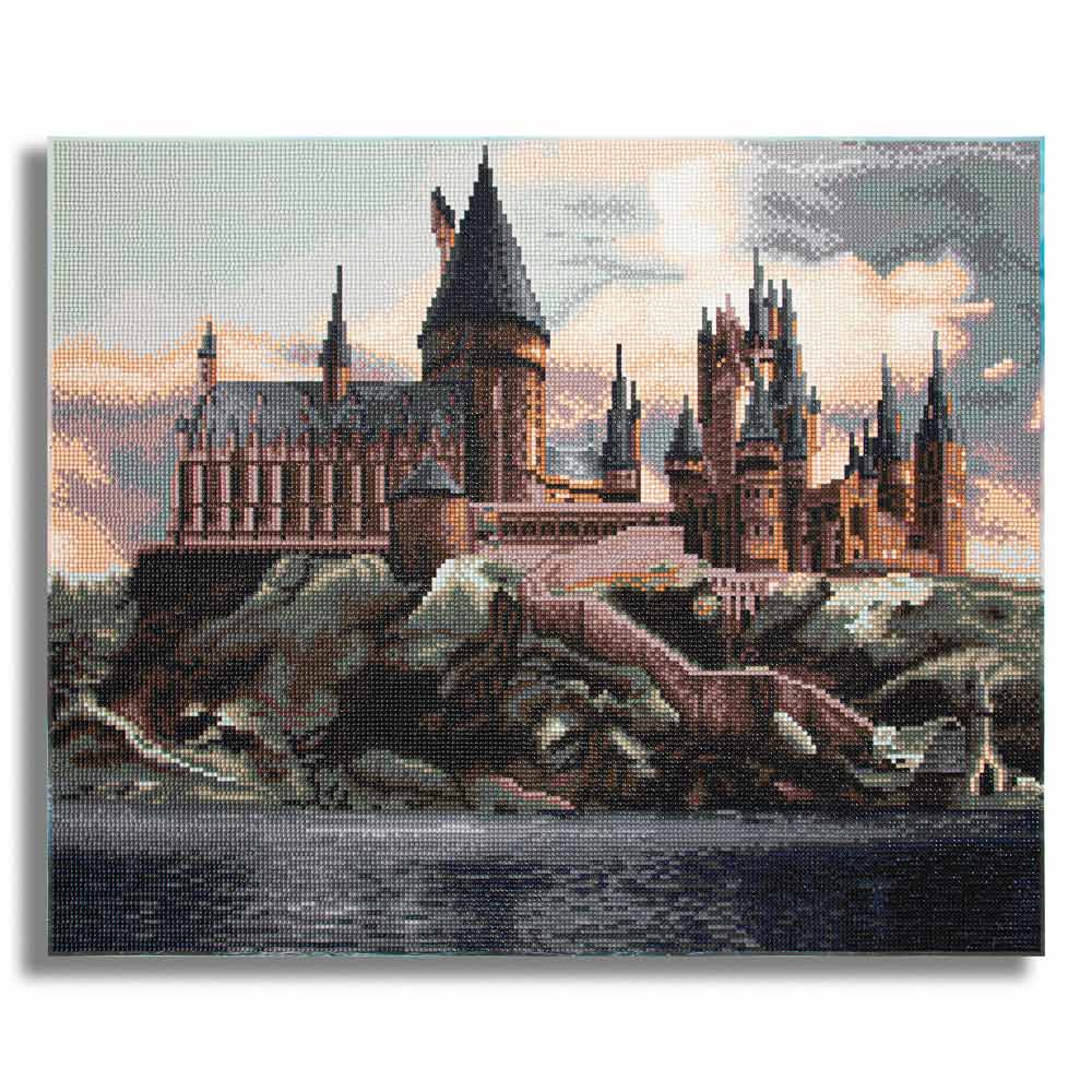 19.7" x 23.6" / 50cm x 60cm Hogwarts Castle - Diamond Painting Kit