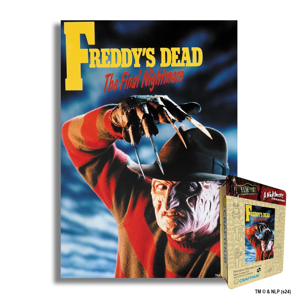 Un, deux, Freddy vient pour vous - Puzzle en bois