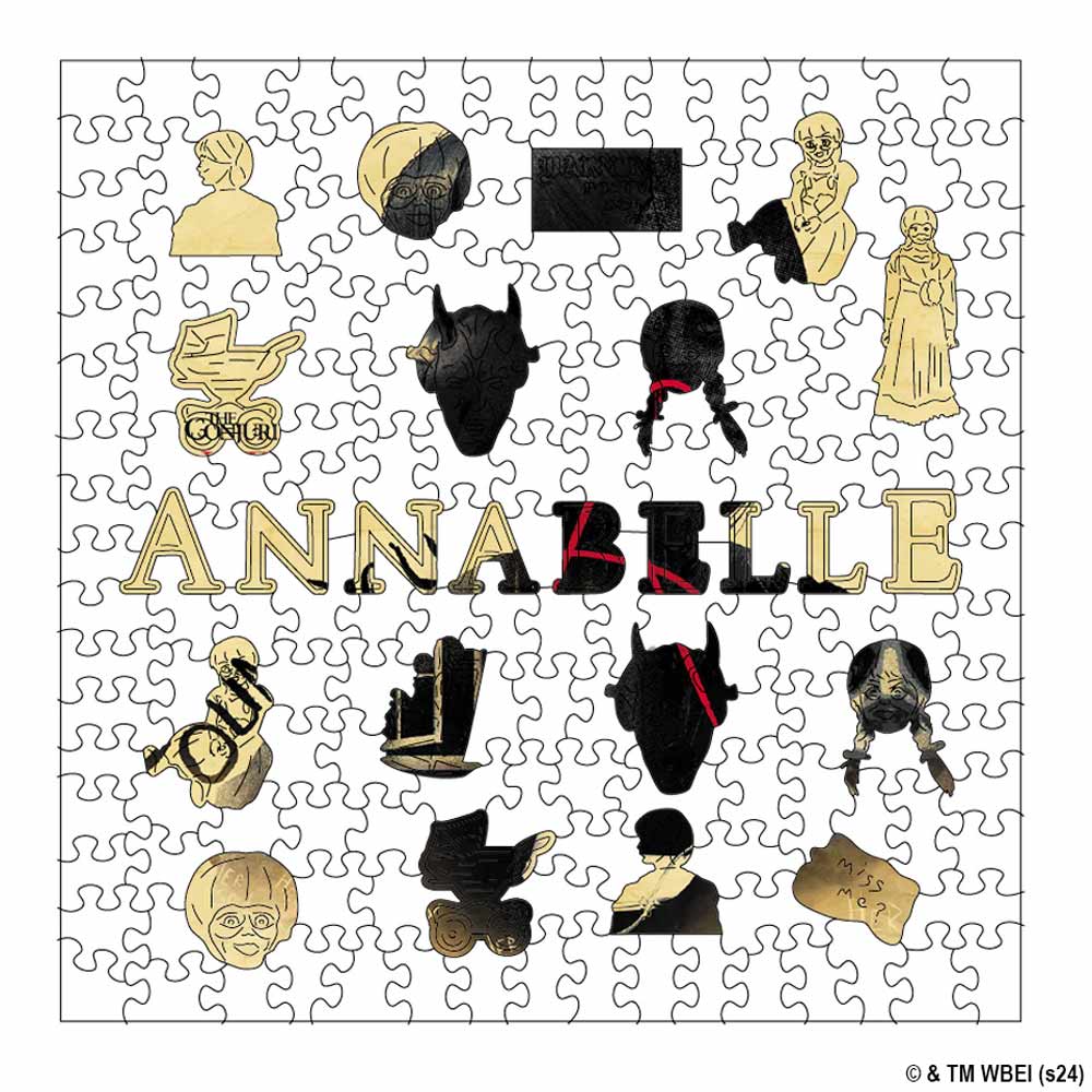 Annabelle t'a trouvé - Puzzle en bois