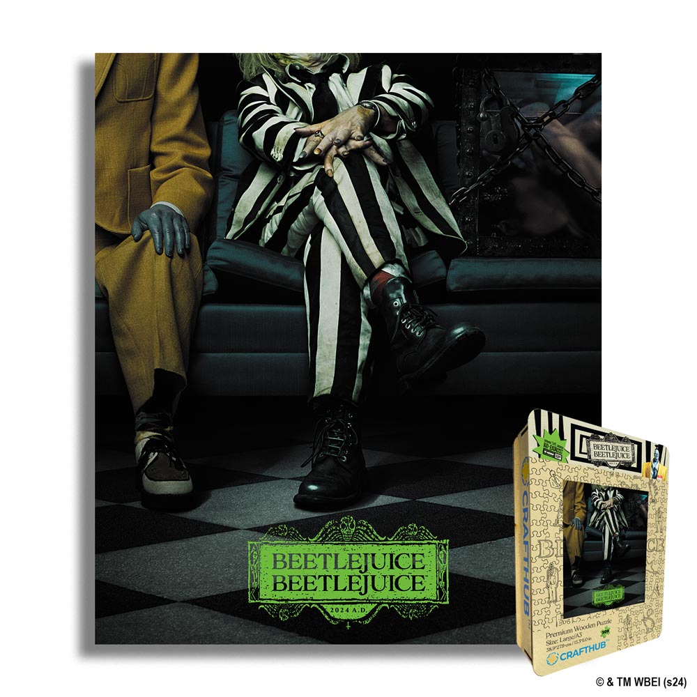 Beetlejuice - Puzzle en bois