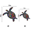 Tortue florale - Puzzle