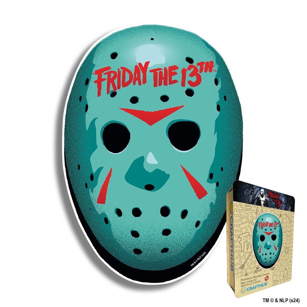 Le masque de Jason - Puzzle en bois