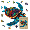 Tortue de mer vibrante  - Puzzle