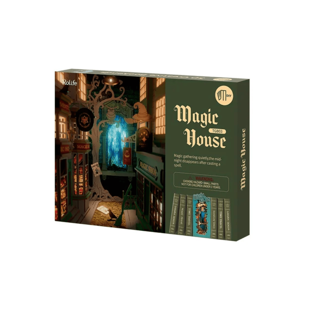 3D Puzzle Magic Wooden House Magic Wooden House Book Nook