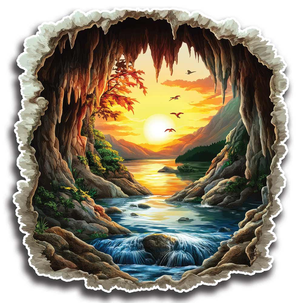 Puzzle en bois – Coucher intime de soleil