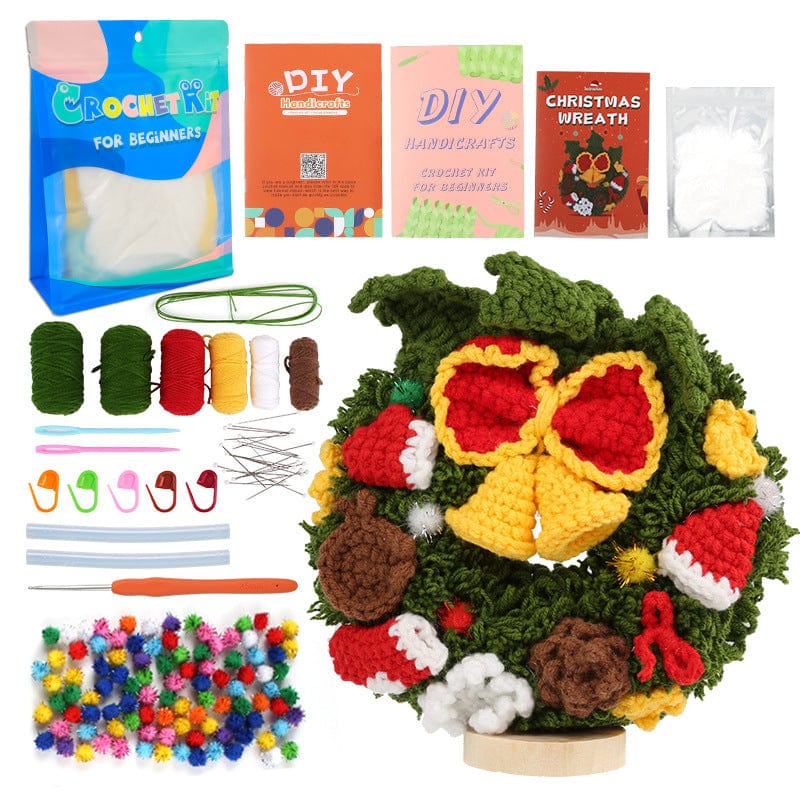 Christmas Wreath Christmas Wreath - Crochet Kit