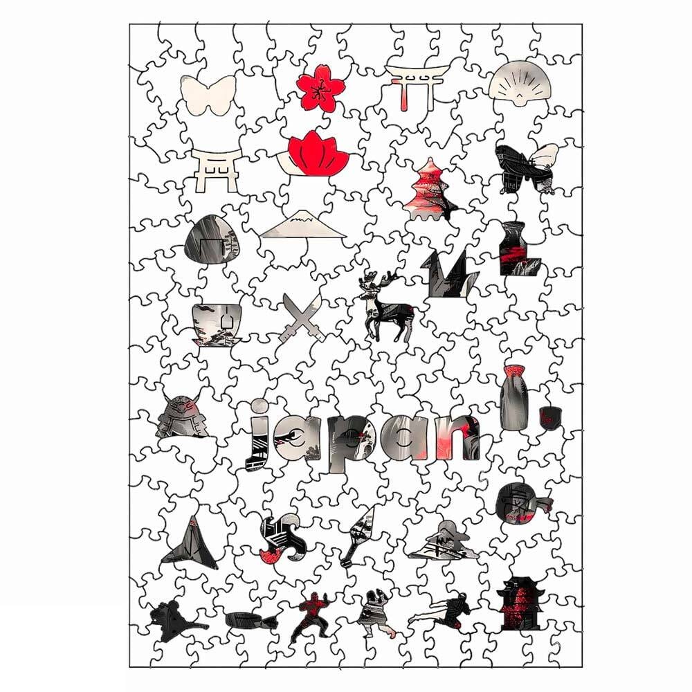 Animal Jigsaw Puzzle > Wooden Jigsaw Puzzle > Jigsaw Puzzle Japan’s Rising Sun - Jigsaw Puzzle