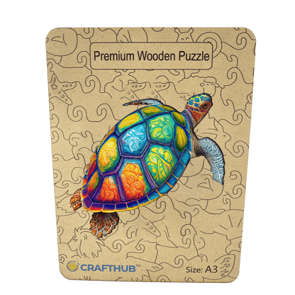 Tortue colorée - Puzzle