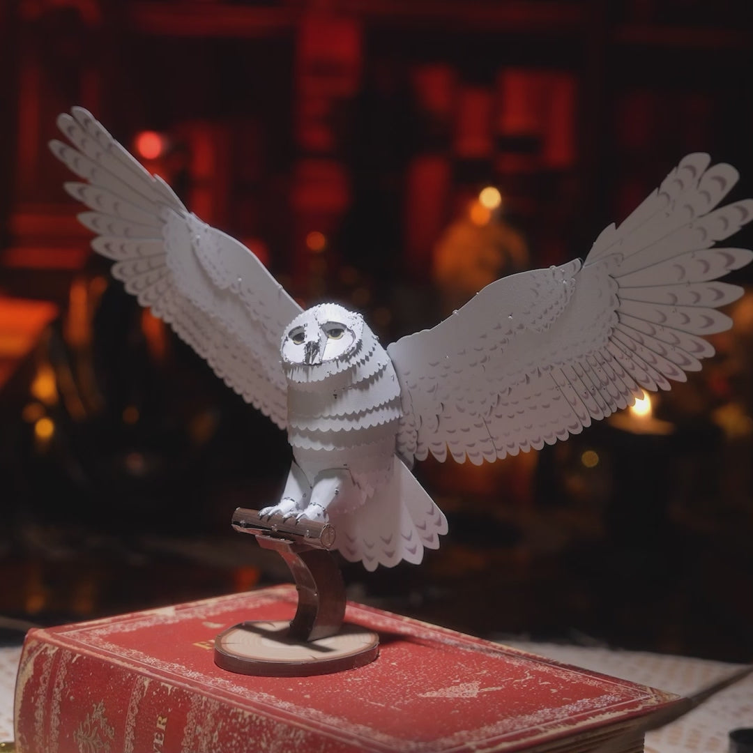Hedwige - Puzzle 3D en métal