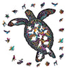 Tortue florale - Puzzle