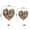 Animal Jigsaw Puzzle > Wooden Jigsaw Puzzle > Jigsaw Puzzle Blooming Heart - Jigsaw Puzzle