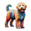 40x40cm Goldendoodle Dog - Diamond Painting Kit