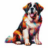 40x40cm Saint Bernard Dog - Diamond Painting Kit